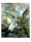 Children of the Mountain, 1866 Reproduction procédé giclée par Moran 