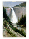 Bridal Veil Falls, Yosemite, Californie reproduction procédé giclée par Thomas Hill