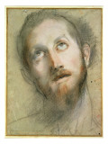 Study for the Head of Christ reproduction procédé giclée par Federico Barocci