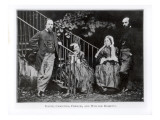 Dante, Christina, Frances and William Rossetti Giclee Print by English Photographer 
