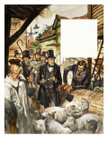 When They Were Young: Louis Pasteur Giclee Print by Peter Jackson