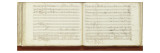 Wolfgang Amadeus Mozart - Autograph Copy of 'The Magic Flute' - Giclee Baskı Wolfgang Amadeus Mozart - Autograph Copy of 'The Magic Flute' - Giclee Baskı