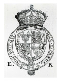 Coat of Arms of Queen Elizabeth I reproduction procédé giclée par English School 