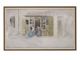 Women and Children at a Shop Door, C.1888 Giclee Print by James Abbott McNeill Whistler