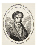 Augustin Fresnel, Copy by Boris Mestchersky Giclee Print by Tardieu 