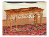Side Table with Inlaid Rosewood Top, C.1771 Giclee Print by Thomas Chippendale