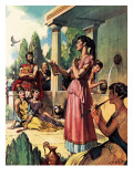 Sappho -- Supreme Woman Poet reproduction procédé giclée par McConnell 