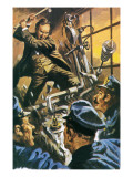 Nikola Tesla Destroying His Machine Lámina giclée por English School Nikola Tesla Destroying His Machine Lámina giclée por English School