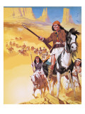 The Making of America: Apache Country! Lámina giclée por Mcbride The Making of America: Apache Country! Lámina giclée por Mcbride