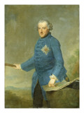 Frederick Ii the Great of Prussia, C.1770 Giclee Print by Johann Georg Ziesenis