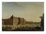 The Garden Front of the Town Castle, 1773 Giclee Print by Johann Friedrich Meyer