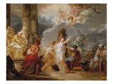 The Martyrdom of a Female Saint, a Sketch Giclee Print by Gabriel Francois Doyen