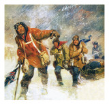 Scott's Expedition to the South Pole Giclee Print by English School 
