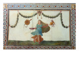 The 'Camera Con Fregio Di Amorini' Giclee Print by Romano 