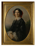 Princess Johanna Von Bismarck, 1857 Giclee Print by Jakob Becker
