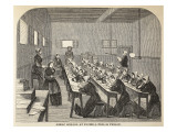 Girls' School at Tothill Fields Prison Giclée-Druck von English School 