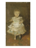 Portrait of Dorothy Whistler Menpes Giclee Print by James Abbott McNeill Whistler