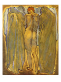 Back of a Nude Woman with Ghosts Lámina giclée por Koloman Moser Back of a Nude Woman with Ghosts Lámina giclée por Koloman Moser