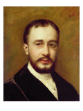 Portrait of Toulouse-Lautrec Giclee Print by Charles Émile Carolus-Duran