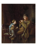 The Earnest Pupil, 1881 Giclee Print by Eastman Johnson