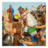 The Story of Elisha Retold reproduction procédé giclée par Clive Uptton