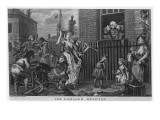 The Enraged Musician Giclee Print by William Hogarth