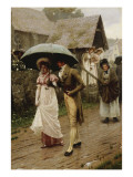 A Wet Sunday Morning, 1896 Lámina giclée por Edmund Blair Leighton A Wet Sunday Morning, 1896 Lámina giclée por Edmund Blair Leighton