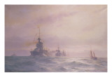 2nd Battle Squadron', 1914 Giclee Print by Alma Claude Burlton Cull