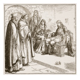 Dunstan, Edwy and Elgiva Giclee Print by Frederick Pegram