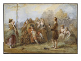 The Minstrel, 1840S Giclee Print by William Powell Frith