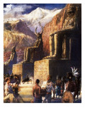 King Solomon's Mines Giclee Print by John Millar Watt