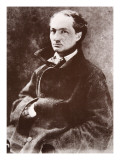 Charles Baudelaire, 1855 Giclee Print by Nadar 