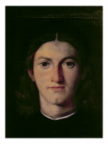 Portrait of a Young Man, 1505 Giclée-tryk af Lorenzo Lotto
