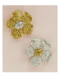 Pair of Flower-Head Brooches Giclee Print