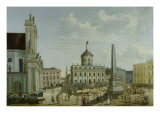 View of the Town Hall, 1772 Giclee Print by Carl Christian Baron