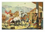 The Nine Year Siege of Troy Giclee Print by McConnell 