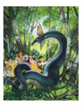 The Dragon of Birchwood Giclee Print by Mcbride 