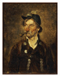 The Old Hunter, 1879 Giclee Print by Hugo Kauffmann