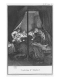 Castrating Abelard Giclee Print by Jean Michel Moreau The Younger
