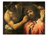 Christ Carrying the Cross Giclée-tryk af Annibale Carracci Christ Carrying the Cross Giclée-tryk af Annibale Carracci