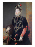 Elizabeth De Valois, 1604-8 Lámina giclée por Alonso Sanchez Coello