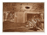 Mamertine Prison, 1833 Giclee Print by Agostino Tofanelli