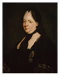 Maria Theresa in Mourning reproduction procédé giclée par Joseph Ducreux