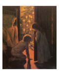 The Christmas Tree, C.1916 Giclee Print by Mosler 