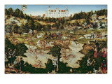 Death of St. Peter the Martyr Giclee Print by Pedro Berruguete