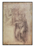 Inv.1895-9-15-516.Recto Lámina giclée por Michelangelo Buonarroti Inv.1895-9-15-516.Recto Lámina giclée por Michelangelo Buonarroti
