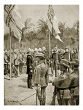 The Division of New Guinea Giclee Print by Richard Caton Woodville II