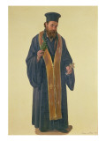 A Greek Priest, 1844 Giclee Print by Joseph Scherer