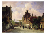 Pearn Street, Amsterdam Giclee Print by Adrianus Eversen