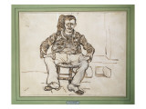 The Zouave, Seated, 1888 Giclee Print by Vincent van Gogh